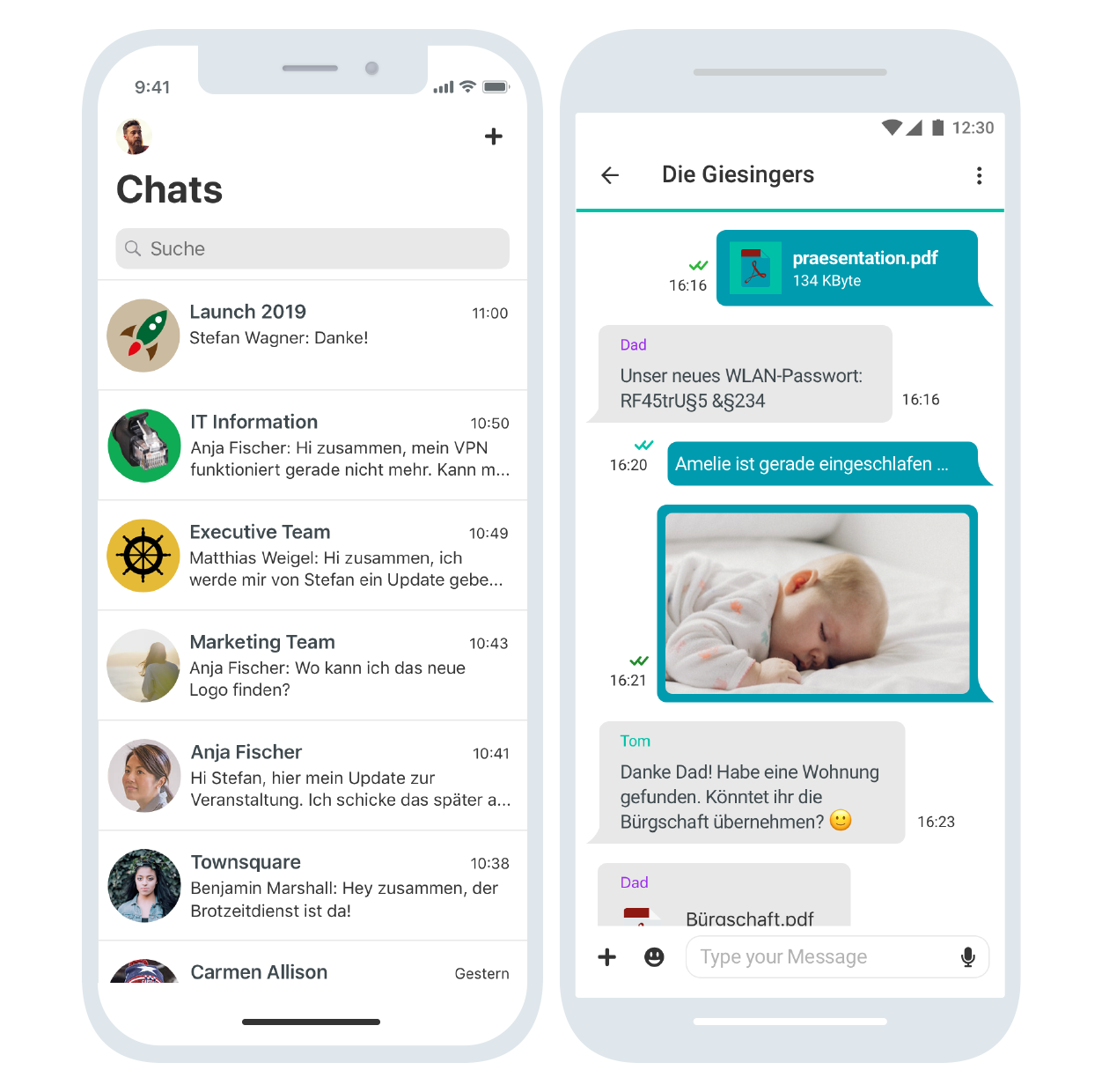 ginlo whatsapp alternative